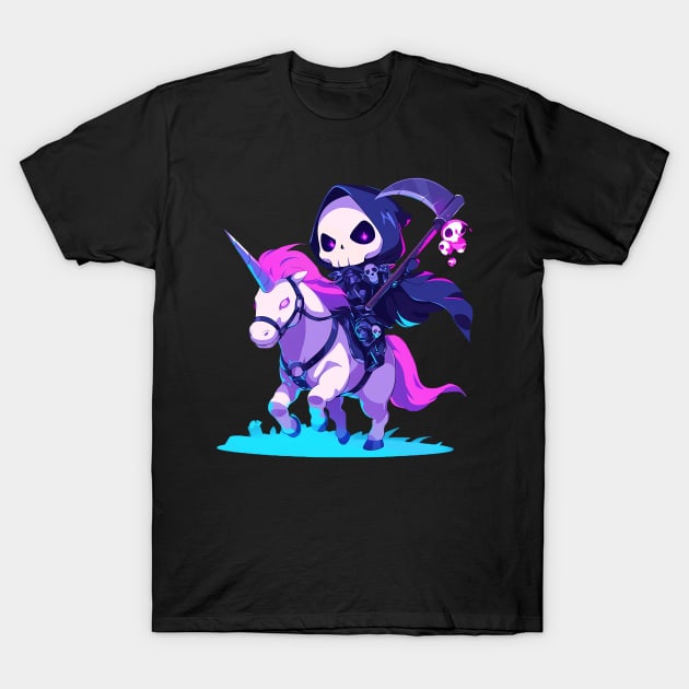 reaper ride unicorn T-Shirt by StevenBag